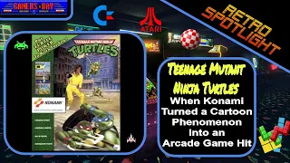 Teenage Mutant Ninja Turtles - The Arcade Hit from Konami in 1989