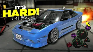 Night Runners is The Hardest JDM Racing Game... but NOS Exists