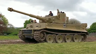 Tiger 131 the only funcional Tiger 1 in the world at Bovington Tiger Day IX