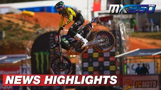 EMX250 Race 1 | News Highlights | MXGP of Portugal 2022 #MXGP #Motocross