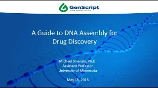 Webinar - A Guide to Harnessing DNA Assembly for Drug Discovery