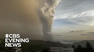 “Volcanic tsunami” warnings in the Philippines after an eruption near Manila