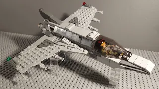 Lego Top Gun Maverick fighter jet moc