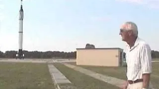 NASA Pad Leader Guenter Wendt and Launching a Redstone rocket from Pad 5