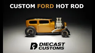 Custom Hotwheels Ford Hot Rod