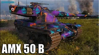 Самые неожиданные 10к урона ✅ World of Tanks AMX 50 B лучший бой