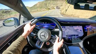2022 Mercedes-AMG EQS - POV Canyon Blast (Binaural Audio)