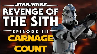 Star Wars Revenge Of The Sith Carnage Count (REMASTERED)