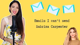 Emails I can't send piano tutorial easy | Sabrina Carpenter (cover by Dragana)
