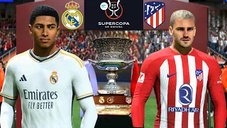 EA FC 24 - Real Madrid vs. Atletico Madrid - Bellingham - Spanish Super Cup 2024 | PS5 | 4K HDR