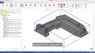 Mastercam 2019 Mill Advanced Tutorial 5 - Surface High Speed Pencil