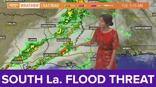 Strong storms arrive Tuesday, flash flood watch til Thursday