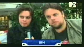 HIM at MTV News Block Russia 2005