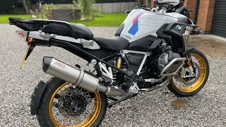 FUEL EXHAUST 2023 BMW 1250GS Sounds Epic!