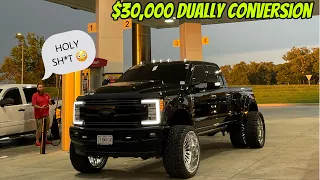 Introducing My One Of A Kind SHORT BED DUALLY ALUMIDUTY - final Build video -