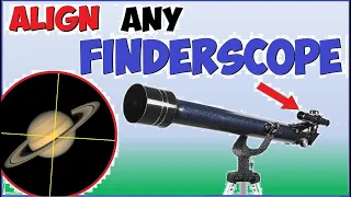 How to Align any Finderscope on a Telescope (STEP BY STEP)  By Reflactor