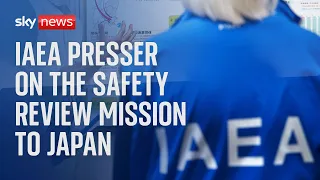 International Atomic Energy Agency (IAEA) on their safety review mission to Japan