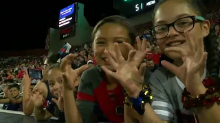 University of Arizona slogan best in Athletics Pac-12