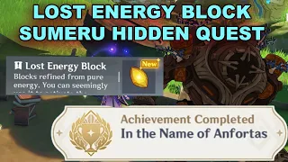 Lost Energy Blocks Sumeru Hidden Achievement Genshin Impact 3.0