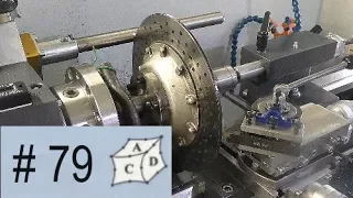 Turning of a brake disk