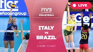 Italy v Brazil - Group 1: 2016 FIVB Volleyball World Grand Prix