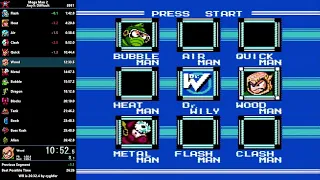 Mega Man 2 Any% Difficult speedrun • 26:40.9