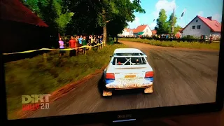 Dirt Rally 2.0. Practicing with thrustmaster t150 wheel