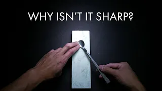 Tips for freehand sharpening kitchen knives.