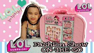 LOL Surprise Fashion Show ON-THE-GO 4 in 1 playset/Storage - Unboxing