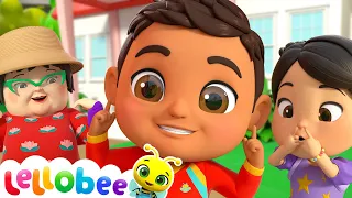 Heads, Shoulders, Knees and Toes! | Baby Cartoons - Kids Sing Alongs | Moonbug