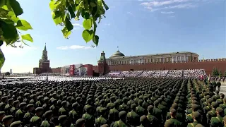 WOMEN'S TROOPS OF RUSSIA. Victory Parade 2020 in Moscow and other Russian cities.