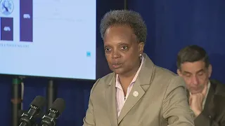 Chicago Mayor Lightfoot speaks after City Council meeting