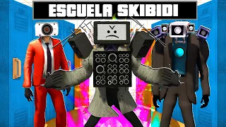 ENTRO EN LA ESCUELA DE SKIBIDI TOILET EN GTA 5 !! (Skibidi Toilet mod)