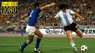 Argentina - Italy World Cup 1974 | Full highlight -1080p HD | Mario Kempes