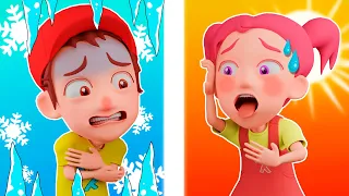 What Are You Wearing Hot Or Cold + More Nursery Rhymes and Kids Songs