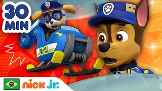 Patrulha Canina | 30 Minutos Com os Resgates Supremos da Patrulha Canina! | Nick Jr. em Português