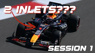 F1 Testing Day 1 Reaction - REDBULL’S CRAZY SIDEPODS