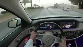 Mercedes S450 2018 Acceleration 160-260KMH (160MPH)