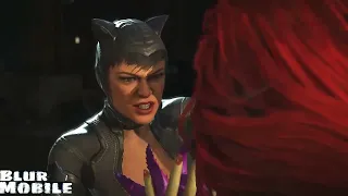 Injustice 2 - All Catwoman Vs Poison Ivy Intros And Interactions