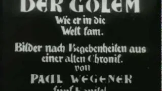 Der Golem: How He Came Into the World (1920) - Paul Wegener