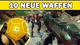 Destiny 2 - 10 NEUE WAFFEN + Exotische Waffen "HD"