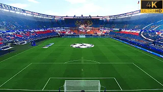 PES 2024 NEW Incredible Realistic Graphics Mod | PSG vs Barcelona | PES 2021 Mods | UEFA CL