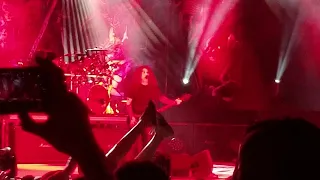 SLAYER WORLD PAINTED BLOOD LIVE BONNER SPRINGS KS  5-17-2019