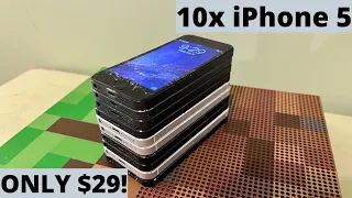 Unboxing The $29 10x iPhone 5 Lot From Ebay!