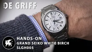 The White Birch is No Snowflake - Grand Seiko White Birch SLGH005 Hands-On Review - Atelier DE GRIFF