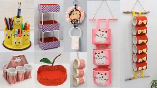 10 Best Out Of Waste Material Space Saving Ideas, Recycling Craft Ideas