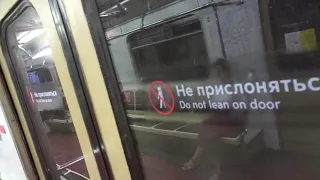 Moscow Metro Line 2: MMZ/LVZ 81-717.5/714.5 train