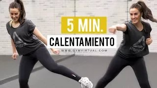 5 minutos de calentamiento | Cardio suave perfecto para antes de entrenar