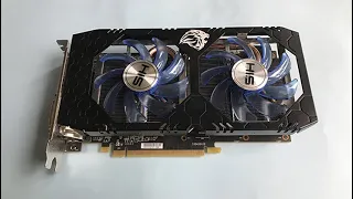 HIS RX580 4gb в 2021 году. Новогодний апгрейд. Тест в играх. RX580 4gb vs RX570 4gb.