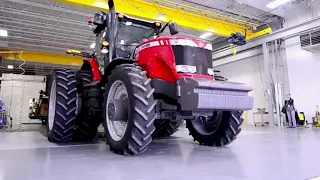 Производственные мощности тракторов Massey Ferguson во Франции / Тракторный завод